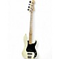 Used Squier Precision Bass Olympic White Electric Bass Guitar thumbnail