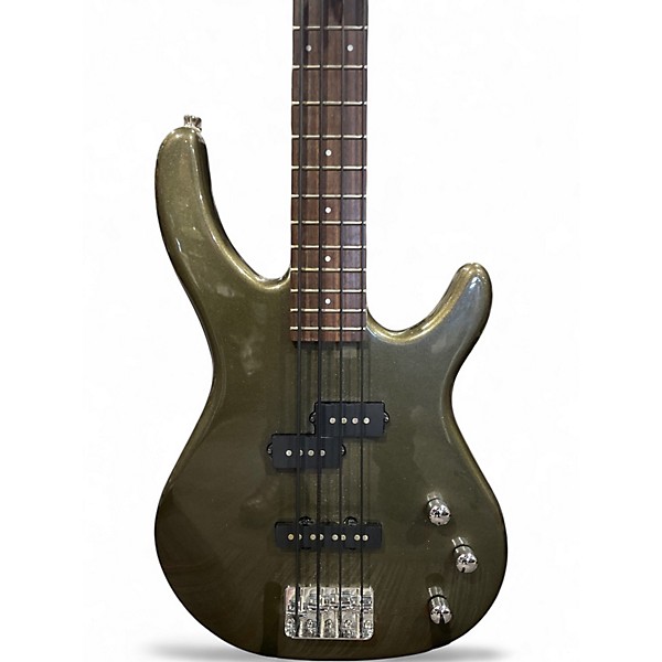 Used Squier MB4  Bronze Electric Bass Guitar