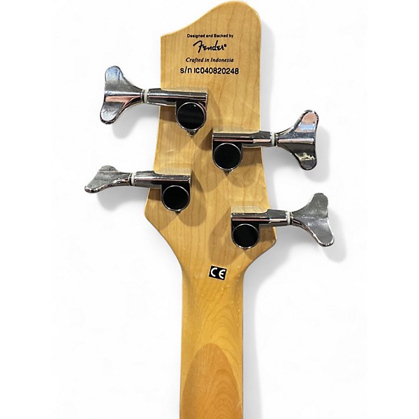 Used Squier MB4  Bronze Electric Bass Guitar