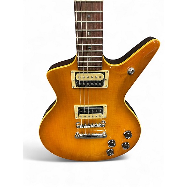 Used 2008 Dean Cadillac Select Amber Solid Body Electric Guitar