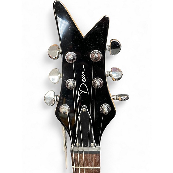 Used 2008 Dean Cadillac Select Amber Solid Body Electric Guitar