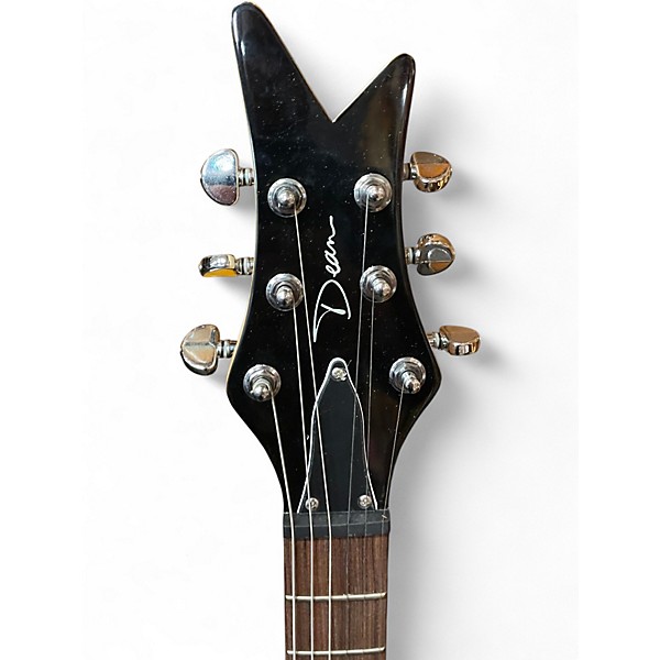 Used 2008 Dean Cadillac Select Amber Solid Body Electric Guitar