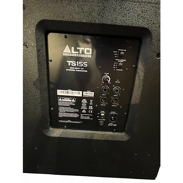 Used Alto TS15S Powered Subwoofer