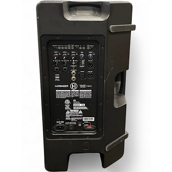 Used Harbinger vari v3412 Powered Speaker