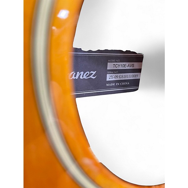 Used Ibanez TCY10E Talman 2 Color Sunburst Acoustic Electric Guitar