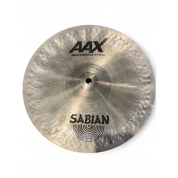 Used SABIAN 12in AAX Mini Chinese Cymbal