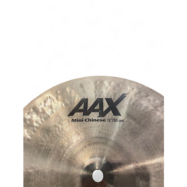 Used SABIAN 12in AAX Mini Chinese Cymbal
