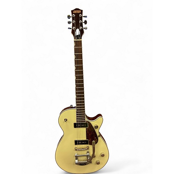 Used Gretsch Guitars G5210T-P90 Vintage White Solid Body Electric Guitar