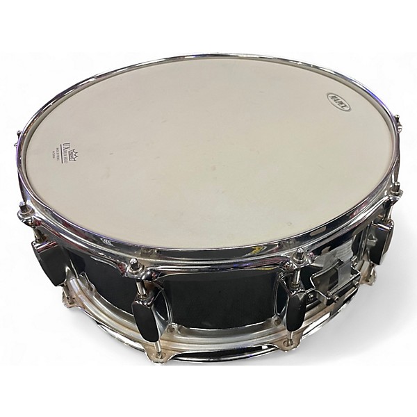Used Mapex 14X6  STEEL SNARE Metallic Silver Drum