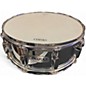 Used Mapex 14X6  STEEL SNARE Metallic Silver Drum