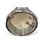 Used Mapex 14X6  STEEL SNARE Metallic Silver Drum
