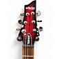 Used Schecter Guitar Research Demon 6 Trans Red Solid Body Electric Guitar
