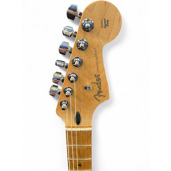 Used Fender FSR Fat 50's Roasted Maple Strat Black Solid Body Electric Guitar