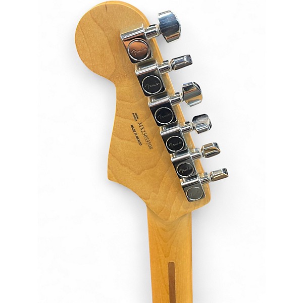 Used Fender FSR Fat 50's Roasted Maple Strat Black Solid Body Electric Guitar