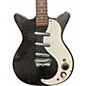 Used Danelectro DC3 black sparkle Solid Body Electric Guitar