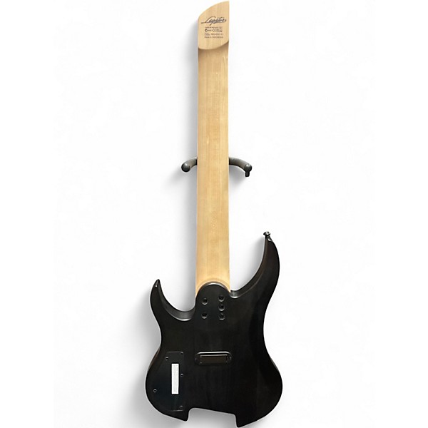 Used Legator Ghost Performance 8 Multi Scale Trans Black Solid Body Electric Guitar