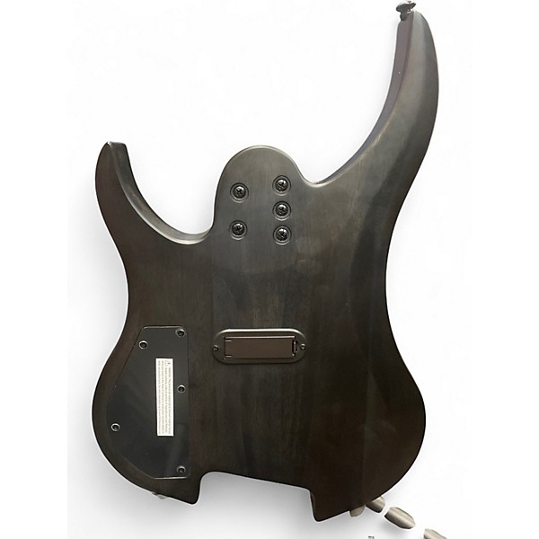 Used Legator Ghost Performance 8 Multi Scale Trans Black Solid Body Electric Guitar