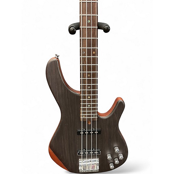 Used Tagima MILLENIUM 4 TOP Trans Brown Electric Bass Guitar