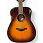 Used Yamaha fg-ta Tobacco Sunburst Acoustic Electric Guitar