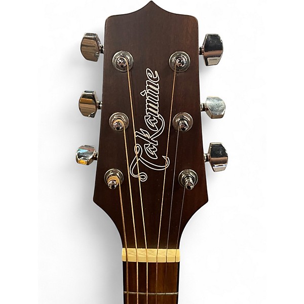 Used Takamine gd11mce-ns Natural Acoustic Electric Guitar