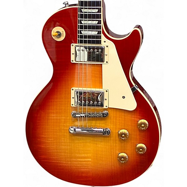 Used 2021 Gibson Les Paul Standard 1950S Neck Heritage Cherry Sunburst Solid Body Electric Guitar