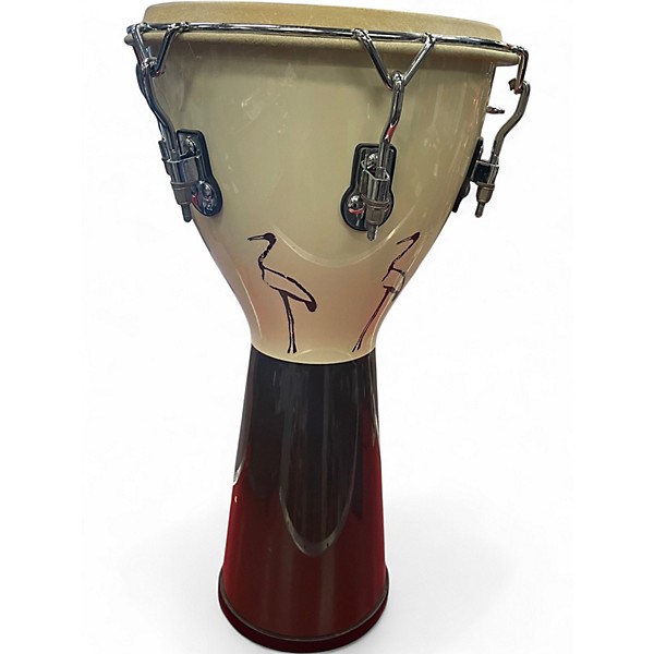 Used SONOR 12.5in African kpanlogo White/brown Drum