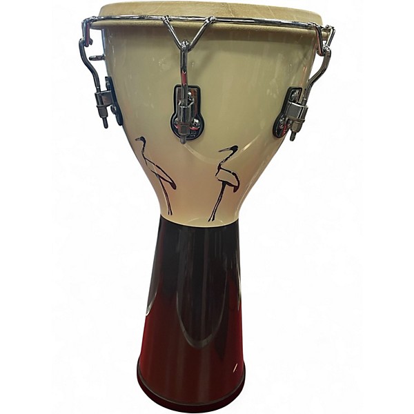 Used SONOR 12.5in African kpanlogo White/brown Drum