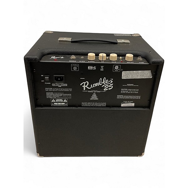 Used Fender Rumble 25 25W 1x8 Bass Combo Amp