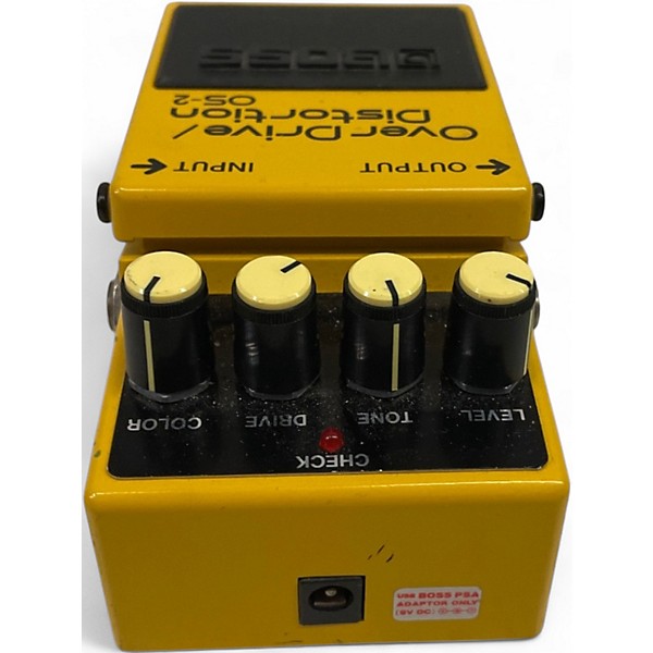 Used BOSS OS2 Overdrive Distortion Effect Pedal
