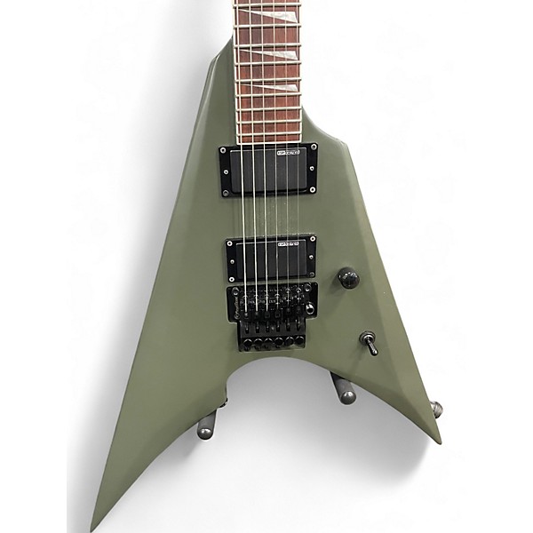 Used ESP LTD Arrow 200 Satin Military Green Solid Body Electric Guitar