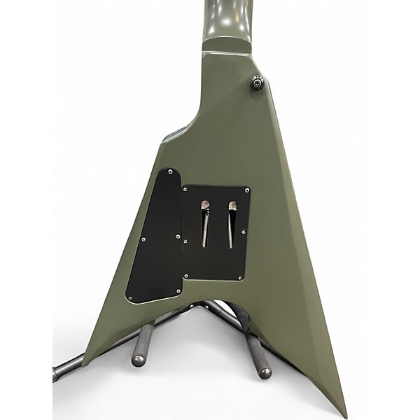 Used ESP LTD Arrow 200 Satin Military Green Solid Body Electric Guitar