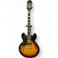 Used Epiphone Sheraton II Left Handed Vintage Sunburst Hollow Body Electric Guitar thumbnail