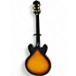 Used Epiphone Sheraton II Left Handed Vintage Sunburst Hollow Body Electric Guitar