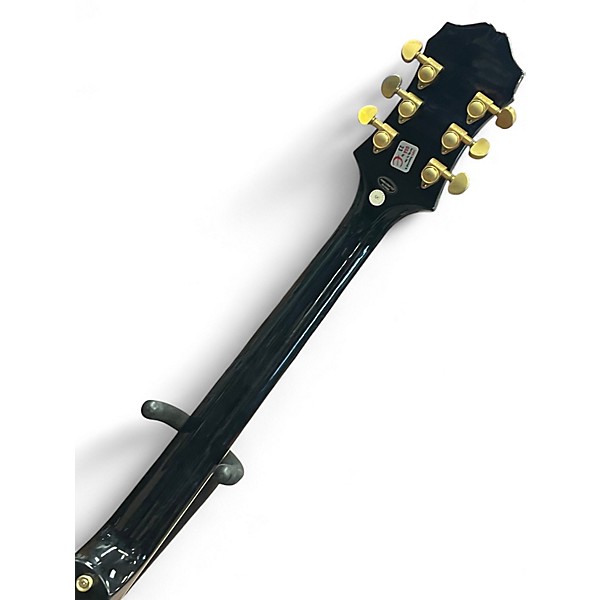 Used Epiphone Sheraton II Left Handed Vintage Sunburst Hollow Body Electric Guitar