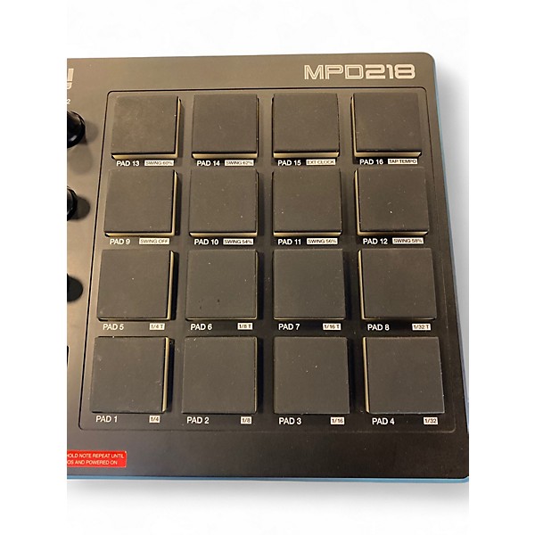 Used Akai Professional MPD218 MIDI Controller