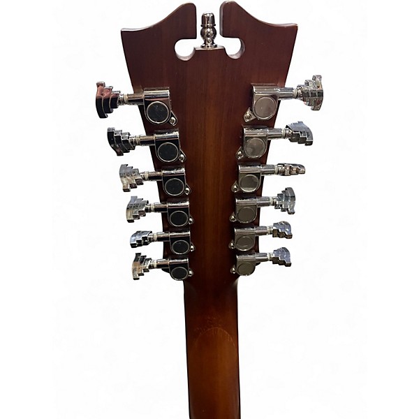 Used D'Angelico FULTON LS aged mahgonay 12 String Acoustic Electric Guitar