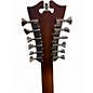 Used D'Angelico FULTON LS aged mahgonay 12 String Acoustic Electric Guitar