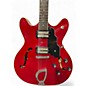 Used DeArmond Starfire Custom Red Hollow Body Electric Guitar