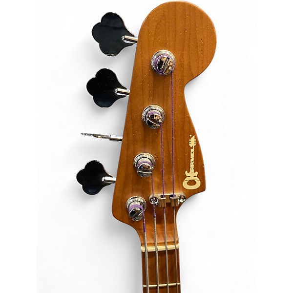 Used Charvel PRO MOD SAN DIMAS PJ IV Sherwood Green Metallic Electric Bass Guitar