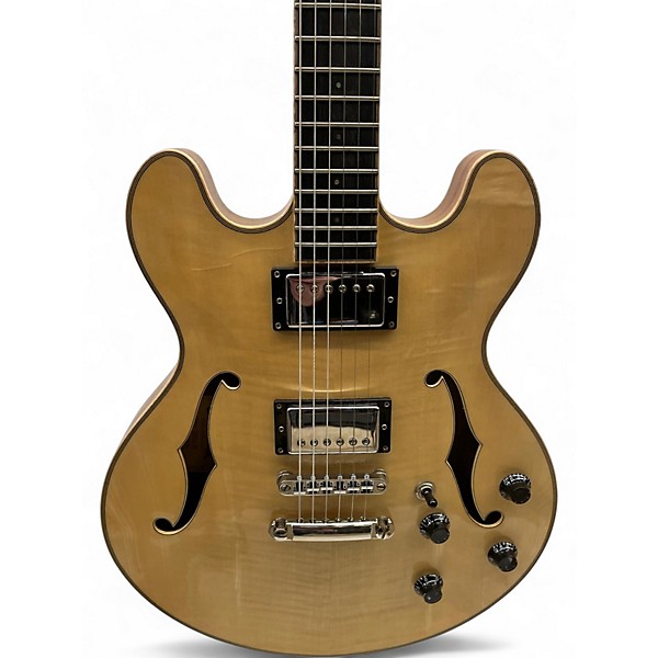 Used Eastman t185mx  Natural Hollow Body Electric Guitar