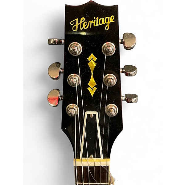 Used Heritage Custom Shop Core Collection H-150 Artisan Aged Dark Cherry Sunburst Solid Body Electric Guitar