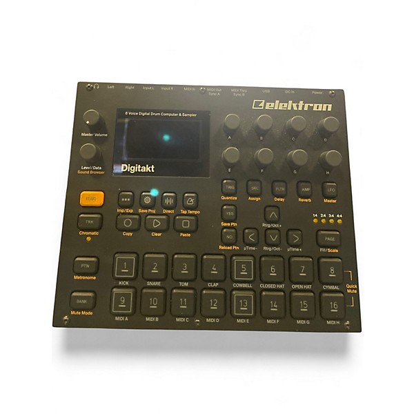 Used Elektron DIGITAKT Keyboard Workstation
