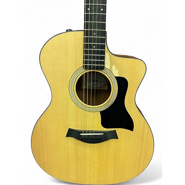 Used Taylor 114CES Natural Acoustic Electric Guitar