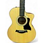 Used Taylor 114CES Natural Acoustic Electric Guitar