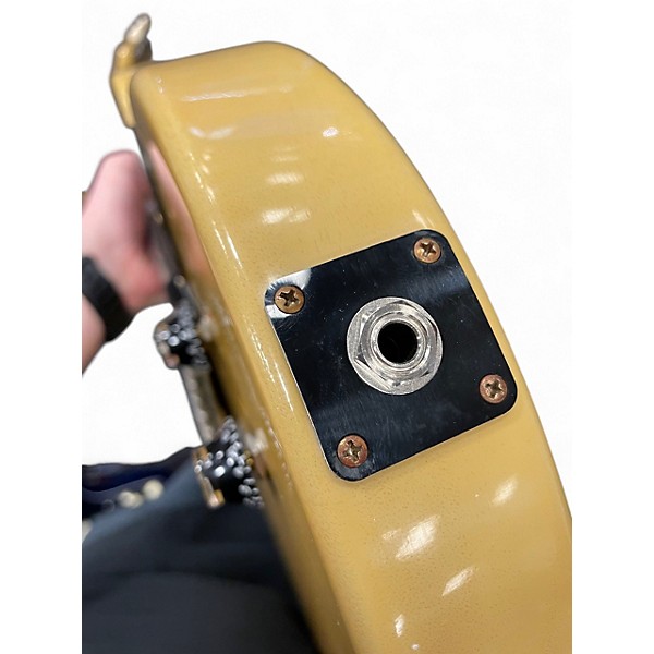 Used 2025 Gibson 58 LES PAUL JUNIOR DC TV Yellow Solid Body Electric Guitar