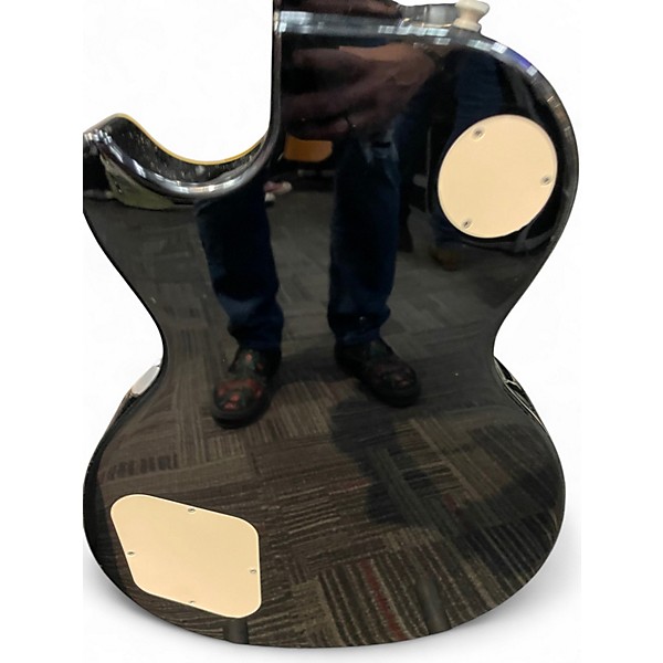 Used Epiphone Les Paul Standard Black Solid Body Electric Guitar