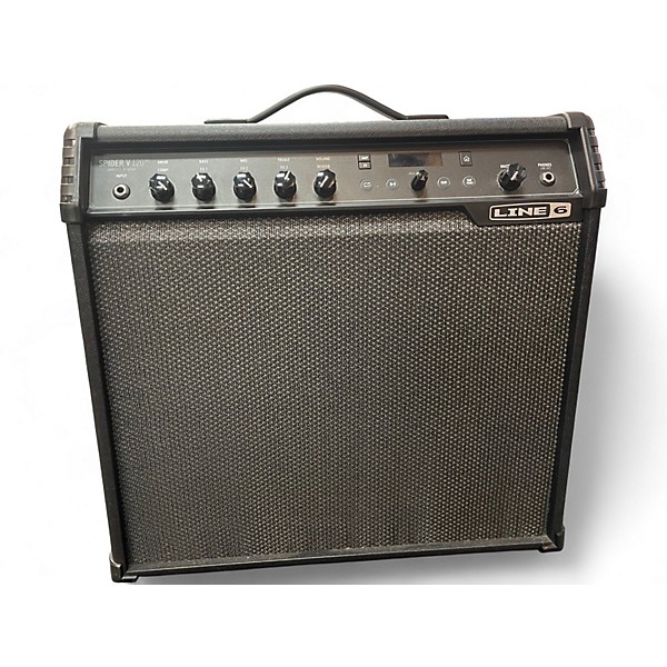 Used Line 6 Spider V 120 1x12 Guitar Combo Amp