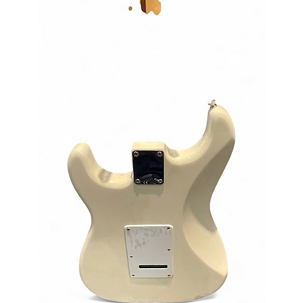 Used Fender Standard Stratocaster Olympic White Solid Body Electric Guitar