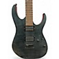 Used Ibanez RG6003FM flat transparent gray Solid Body Electric Guitar