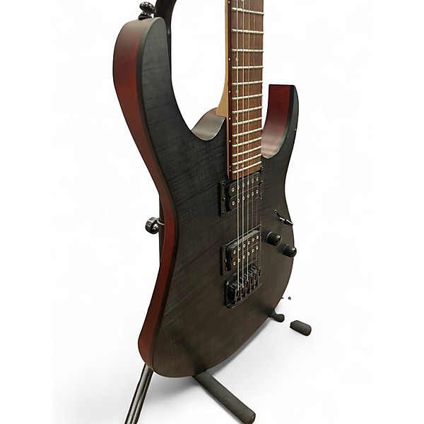 Used Ibanez RG6003FM flat transparent gray Solid Body Electric Guitar